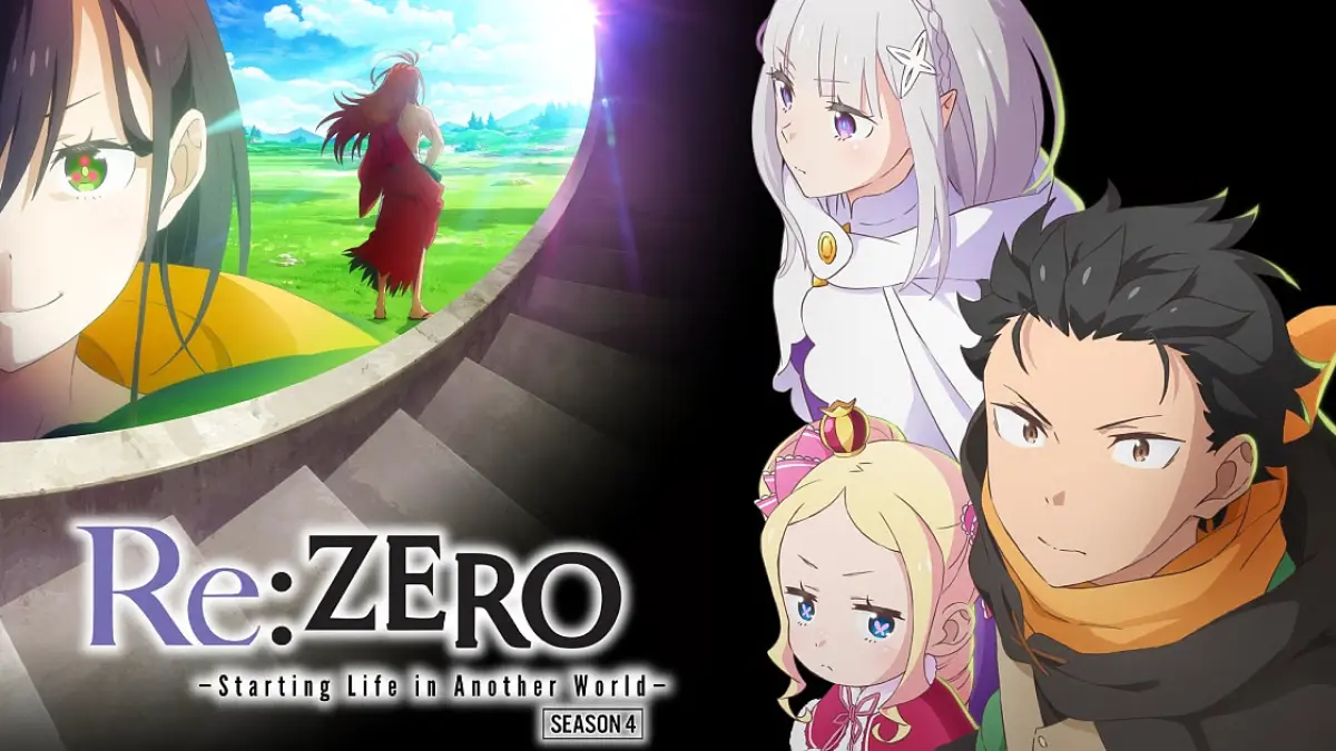 Subaru Natsuki dalam teaser visual Re:ZERO Season 4. Karakter ini meraih posisi pertama dalam polling karakter pria terpopuler musim Spring 2026 versi Anime Corner. (Sumber: Re:ZERO Official Website/©Tappei Nagatsuki, KADOKAWA/Re:ZERO4 PARTNERS)