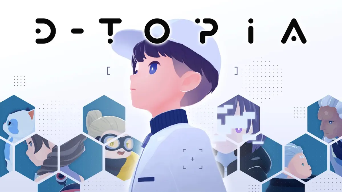 Key art resmi D-topia, game puzzle adventure yang resmi rilis 14 Juli 2026 di PC dan konsol. (Dok. Annapurna Interactive)
