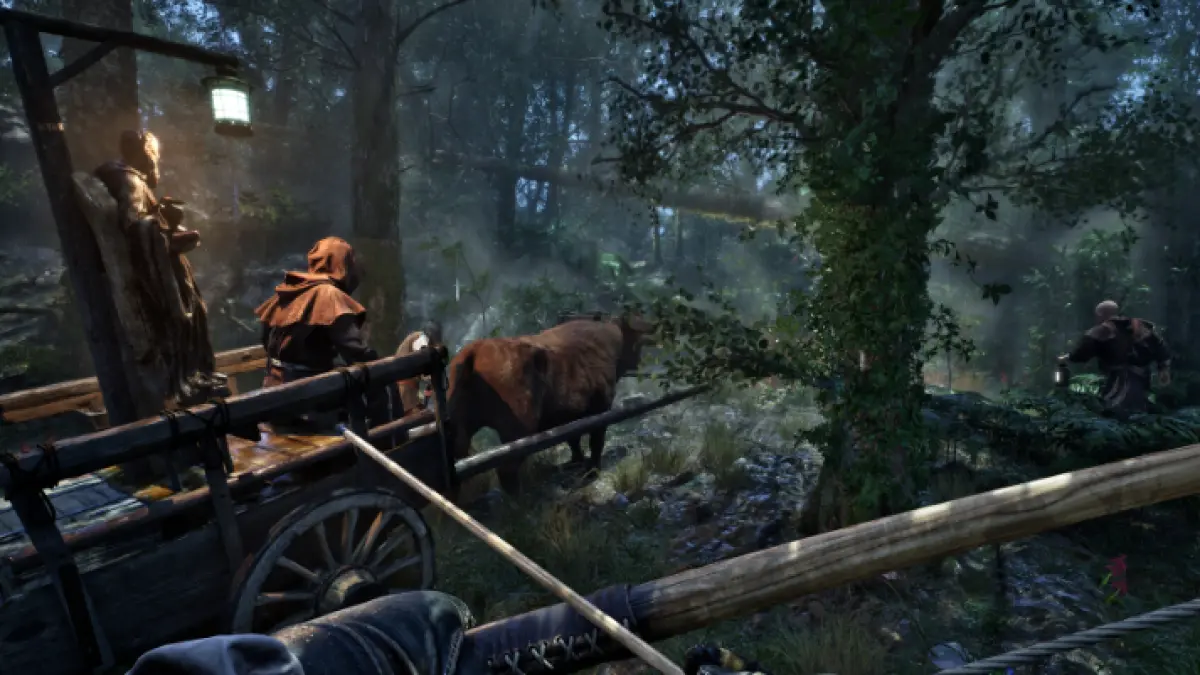 Key art resmi The Mound: Omen of Cthulhu, game horor kooperatif bertema Lovecraft.