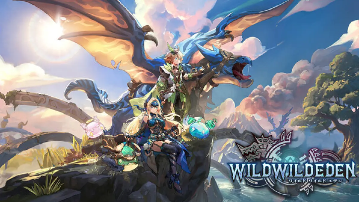 Ilustrasi Wild Wild Eden, RPG survival open-world dari Shueisha Games yang rilis 2027.