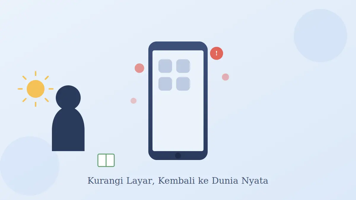 Ilustrasi upaya mengurangi dampak negatif media sosial — sejumlah kebiasaan sederhana disebut dapat membantu menjaga kesehatan mental di tengah tingginya penggunaan platform digital.