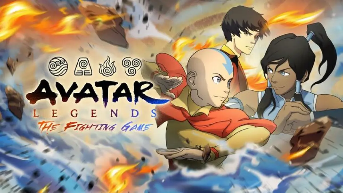 Key art Avatar Legends: The Fighting Game menampilkan sejumlah karakter dari Avatar: The Last Airbender dan The Legend of Korra. Gim ini resmi rilis 23 Juli 2026 di PlayStation 5, Xbox Series X/S, Nintendo Switch, dan PC. (Dok. Gameplay Group International/PM Studios)