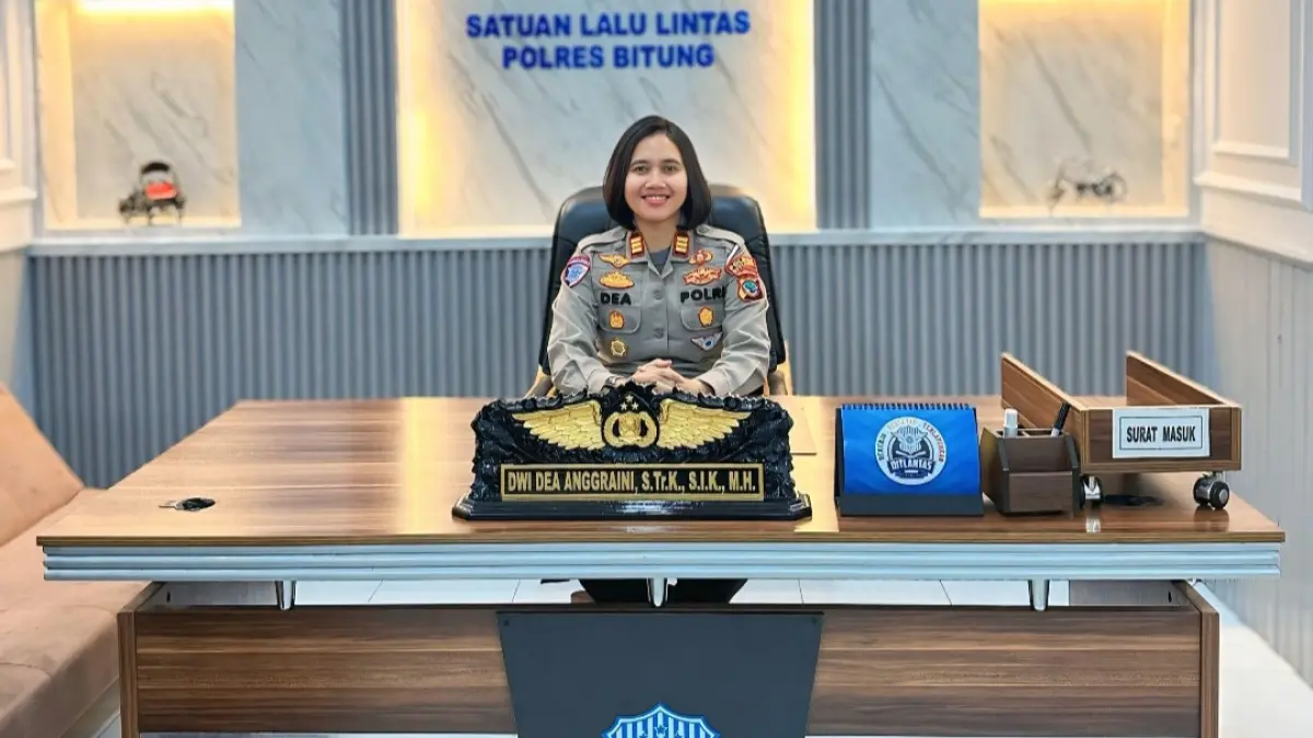Kasat Lantas Polres Bitung AKP Dwi Dea Anggraini S.Tr.K SIK MH. (Foto: Dokumen Istimewa)