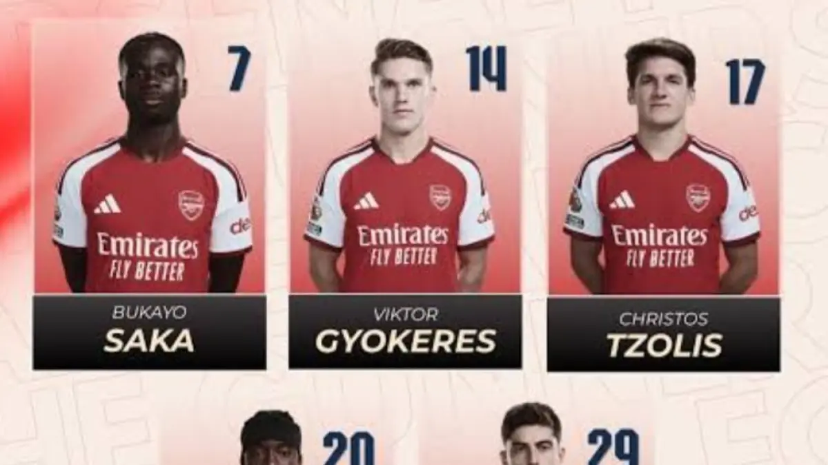 LEVEL  DUNIA: Lima penyerang Arsenal siap mengantar The Gunners merebut tropi Liga Champions musim ini, setelah peluang besar musim lalu digagalkan PSG di final. (foto ist)  