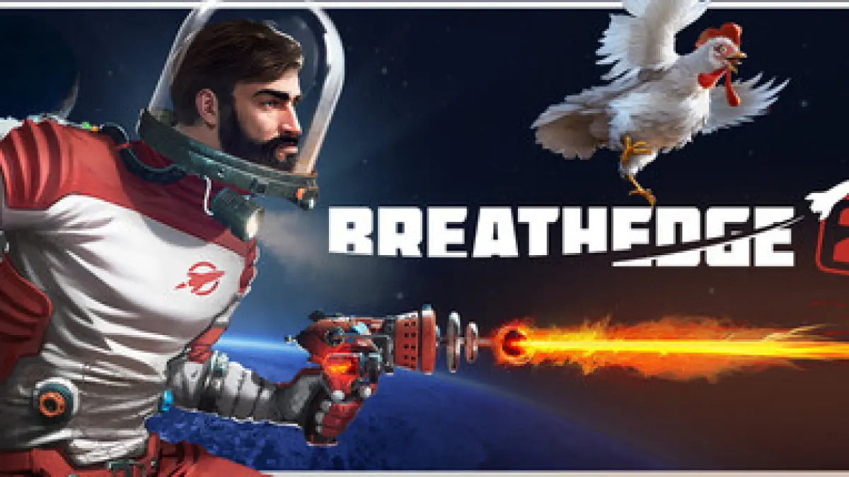 Illustrasi resmi video game Breathedge 2 (steam)