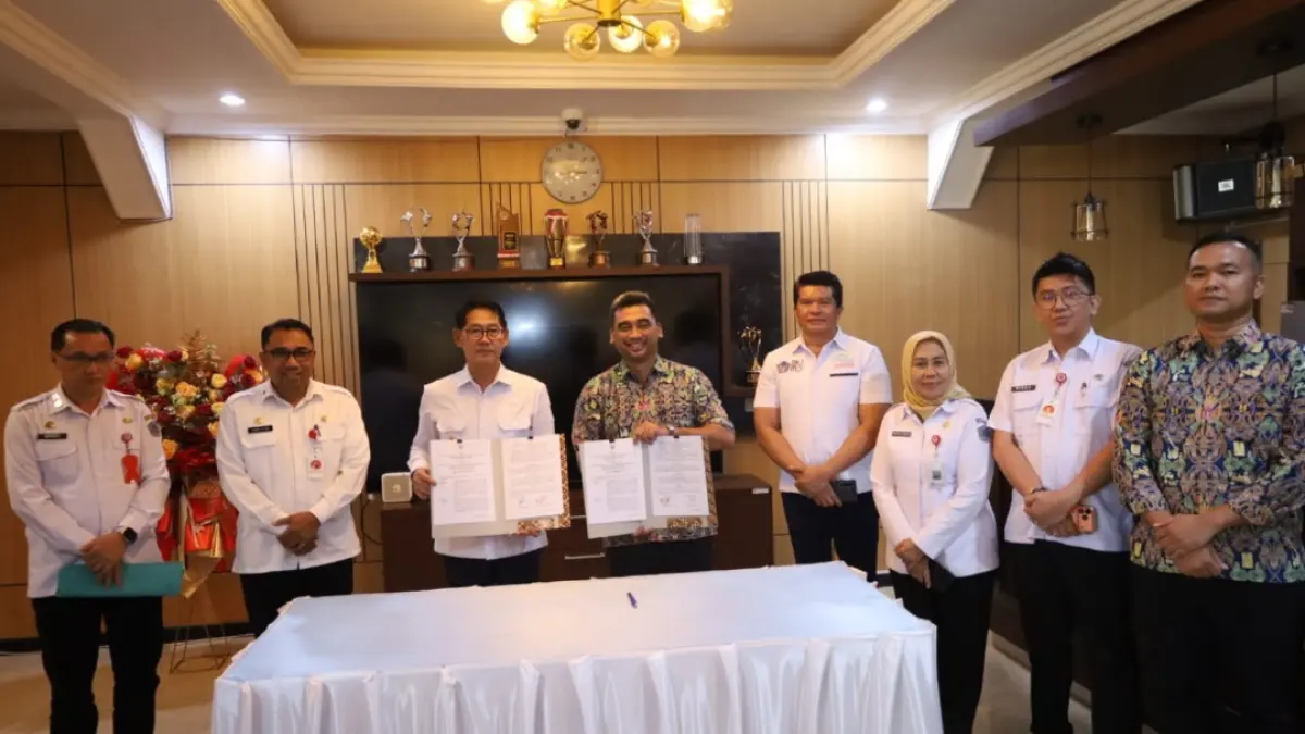 Penandatanganan kerjasama antara Pemkot Bitung dan Balai PBPK Sulut. (Foto: Dokumen Istimewa)