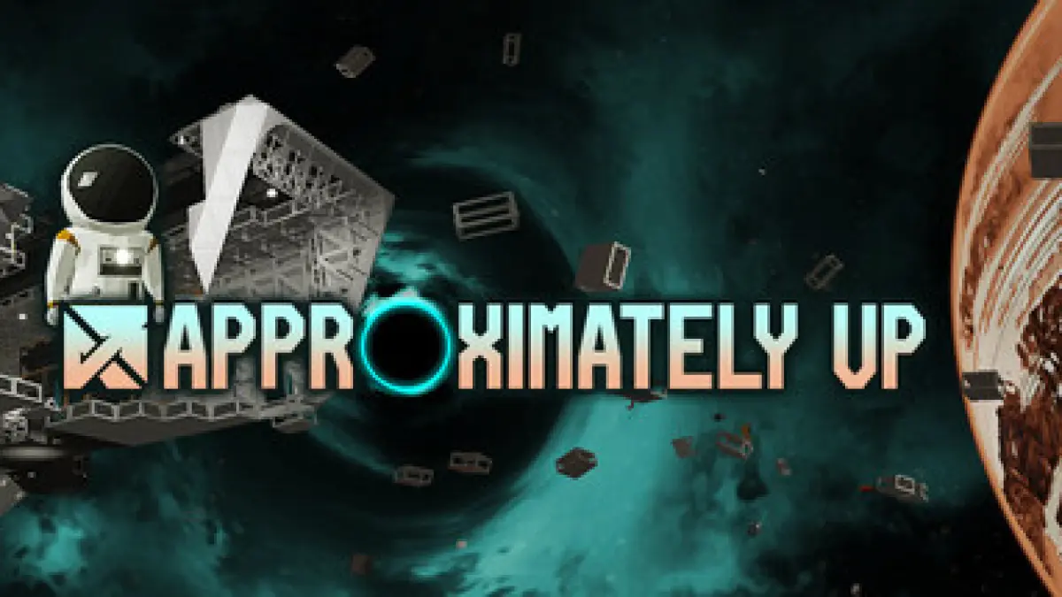 Illustrasi resmi untuk video game Approximately Up (steam)