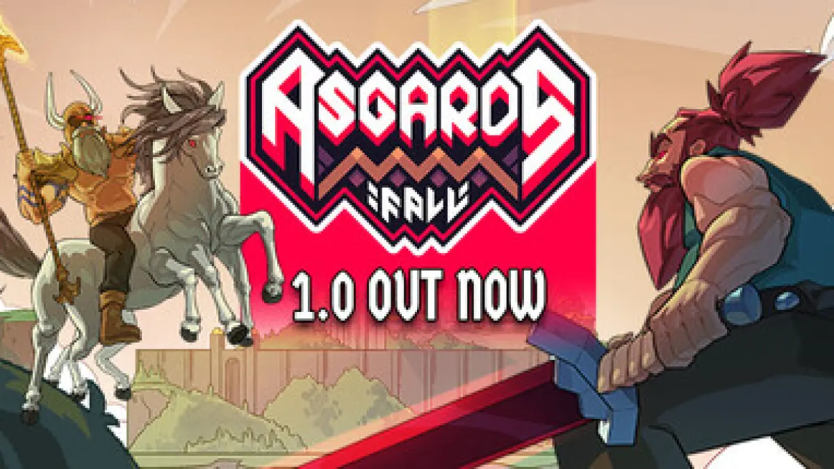 Illustrasi resmi video game Asgards Fall: Viking Survivor (steam)