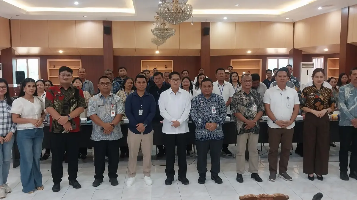 Pembukaan pelatihan Paralegal 2026 di Kota Bitung. (Foto: Herry Lengkong)