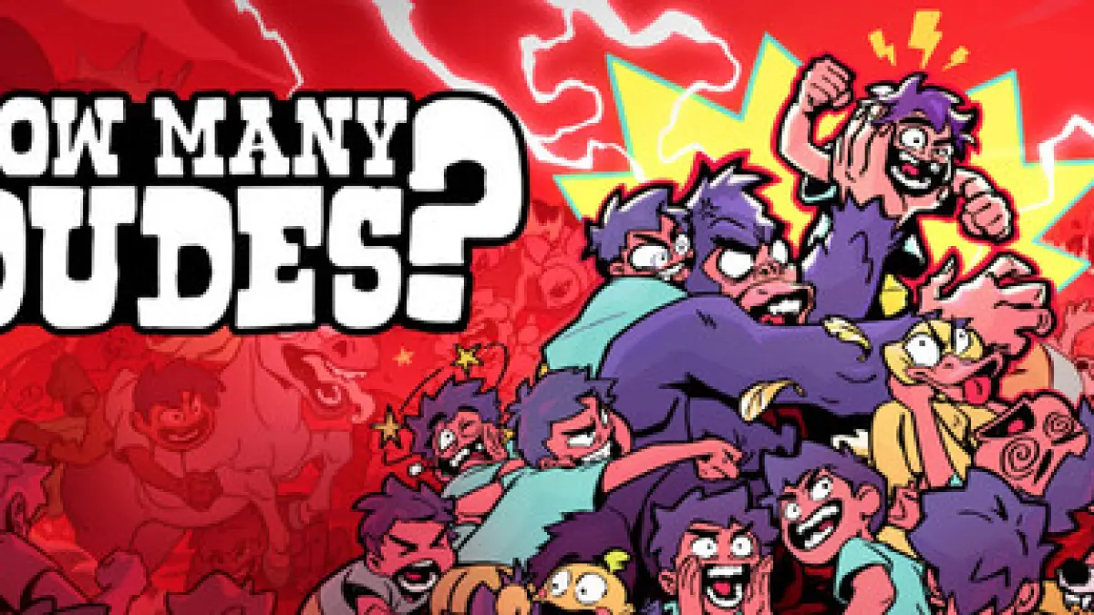 Illustrasi resmi dari video game How Many Dudes? The Roguelike Autobattler (steam)