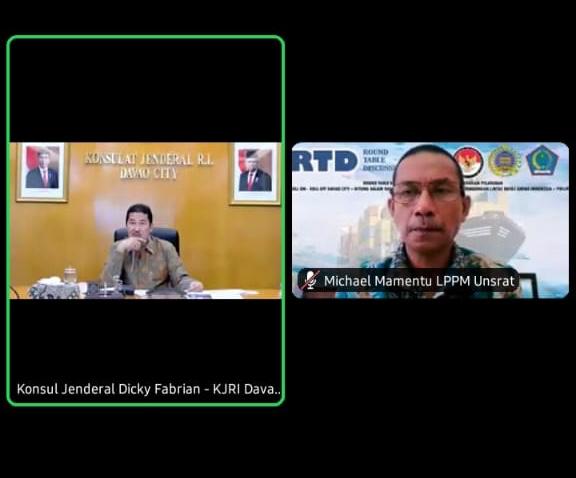 STRATEGIS: Pembahasan penataan ulang pelayaran lintas negara melalui dikusi bersama Konsul Jenderal RI untuk Davao.