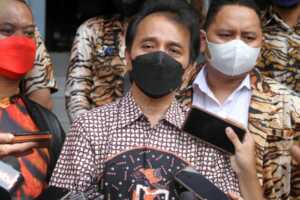 Mantan Menteri Pemuda dan Olahraga (Menpora) Roy Suryo.(Dery Ridwansah/ JawaPos.com)