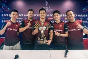 NFT Esports berhasil meraih gelar juara Piala Presiden Esports 2022 untuk cabang game PUBG Mobile (Istimewa)