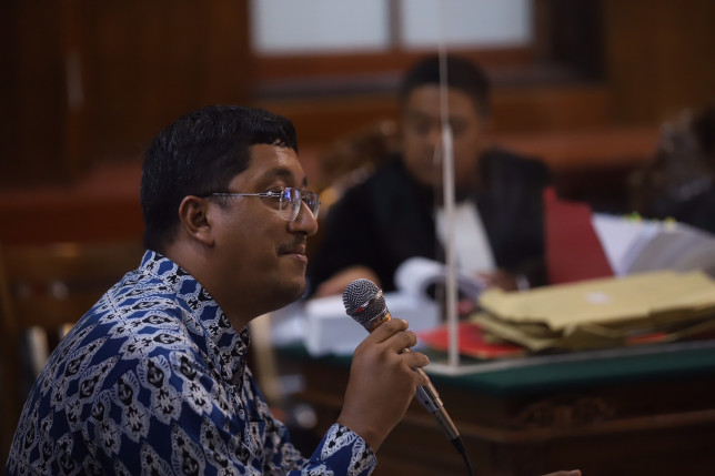 Ketua PDFI Cabang Jawa Timur Nabil Bahasuan. (Dimas Nur Apriyanto/JawaPos.com)