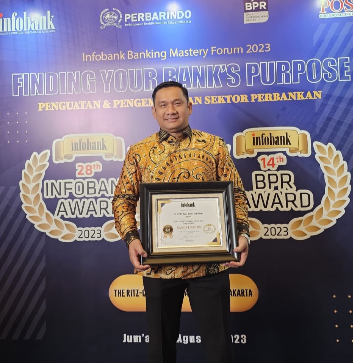 Direktur Utama PT BPR Raga Dana Sejahtera, Riko Putra.