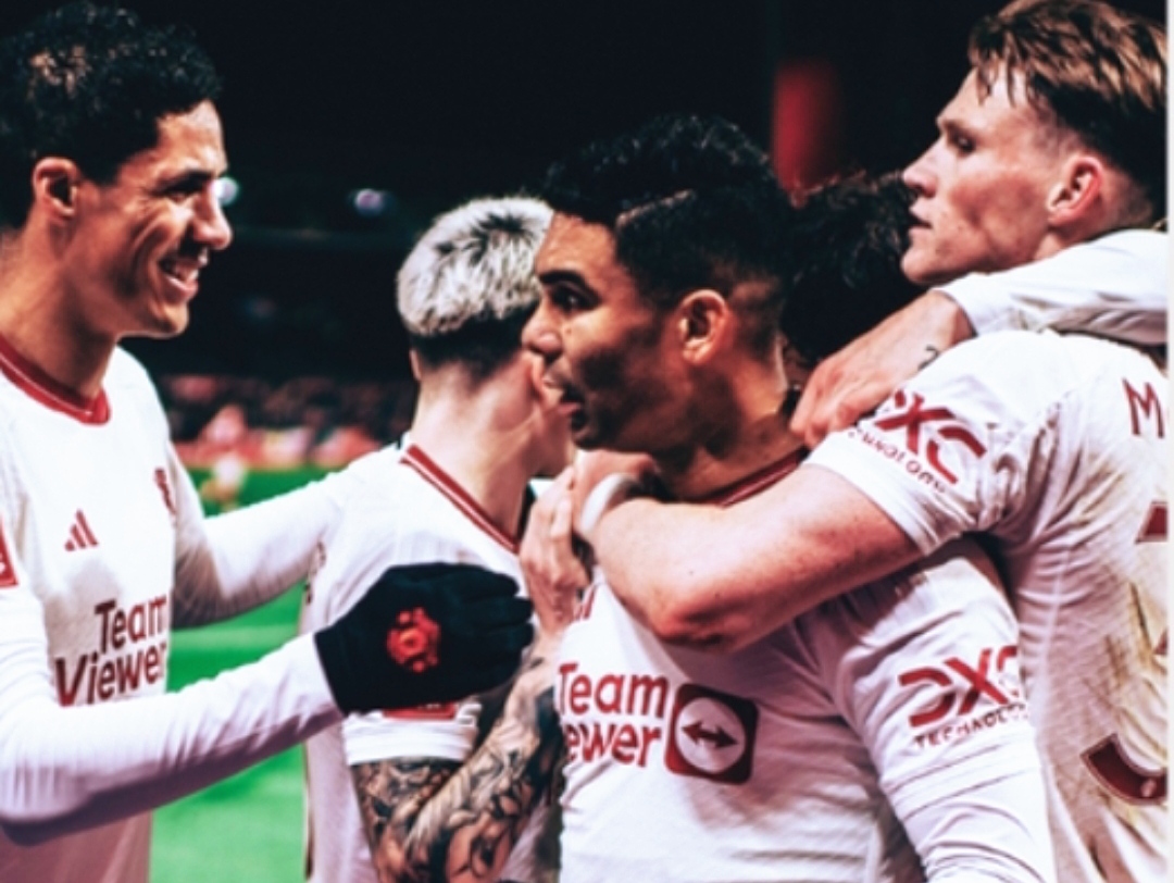 Manchester United meraih kemenangan tipis 1-0 atas Nottingham Forest di City Ground, Kamis dini hari WIB (29/2/2024), dalam laga babak kelima Piala FA. (Foto: X Manutd)