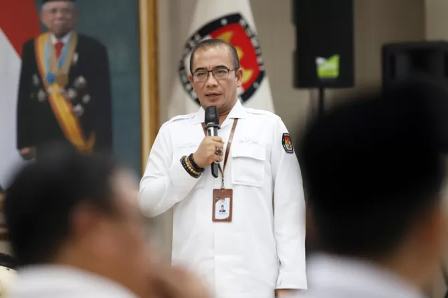 Ketua KPU RI Hasyim Asy