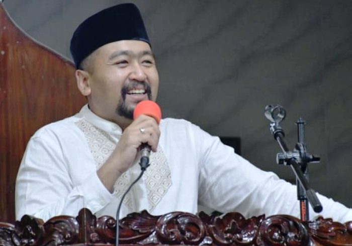 Wakil Gubernur Sumbar Dr Audy Joinaldy di Masjid Darul Amal di Jorong Sungai Janiah, Nagari Tabek Panjang, Kecamatan Baso, Kabupaten Agam.