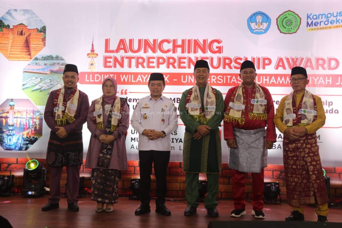 Launching Entrepreneurship Award (EA) Ke-VIII kali ini diselenggarakan pada tanggal 28 februari tahun 2024 bertempat di Universitas Muhammadiyah (UM) Jambi