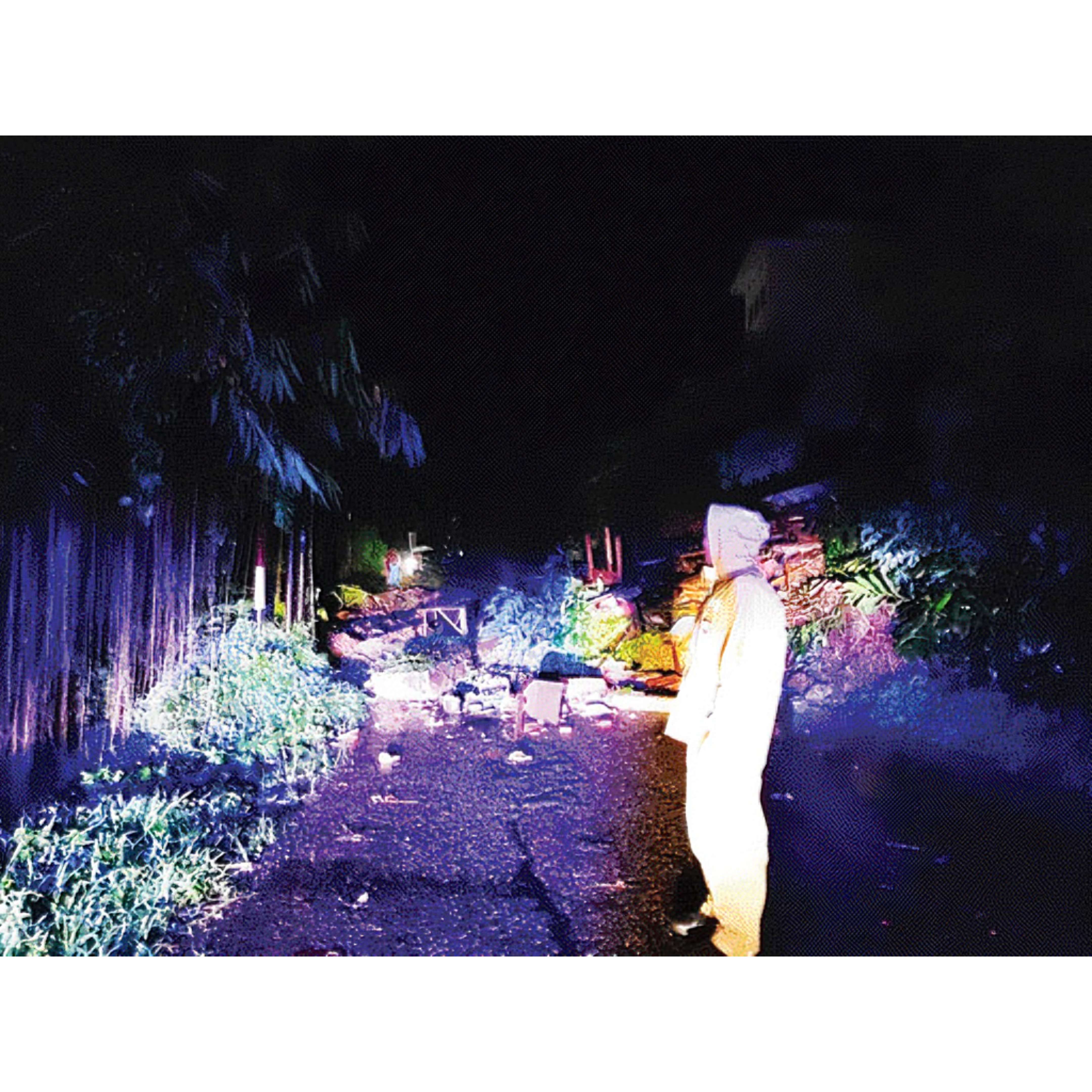 LUMPUH: Material longsor menutupi jalan di Tanjung Bonai, Nagari Tanjung Bonai, Lintau Buo Utara, Kabupaten Tanahdatar, Selasa malam (16/4). Akibatnya, Jalan Lintau-Payakumbuh lumpuh.(NANDA/ PADEK)