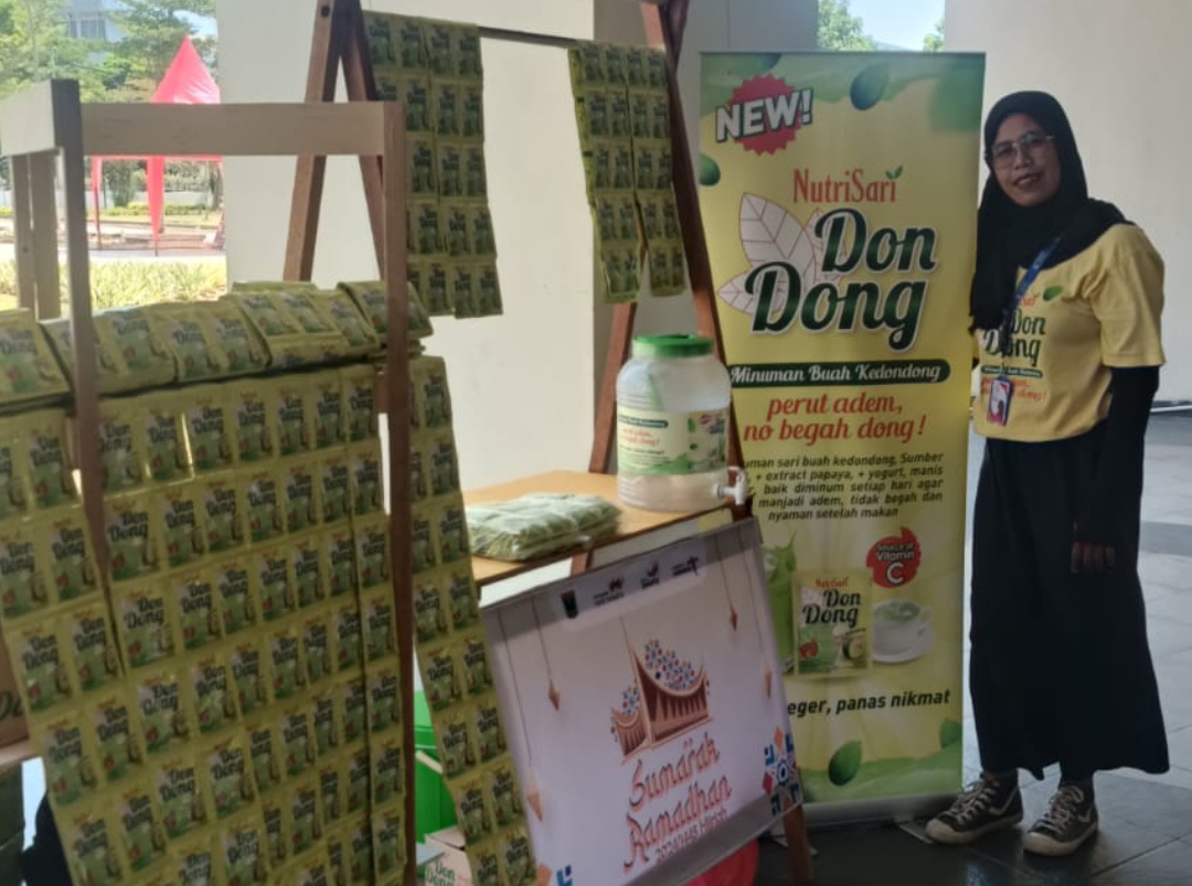 Lagi promo. Dapatkan 1 toples cantik untuk setiap pembelian 2 renteng Nutrisari Dondong. (Foto: Dok. Ica)