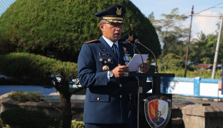 Komandan Lanud Sutan Sjahrir (SUT), Kolonel Nav Sani Salman Nuryadin.