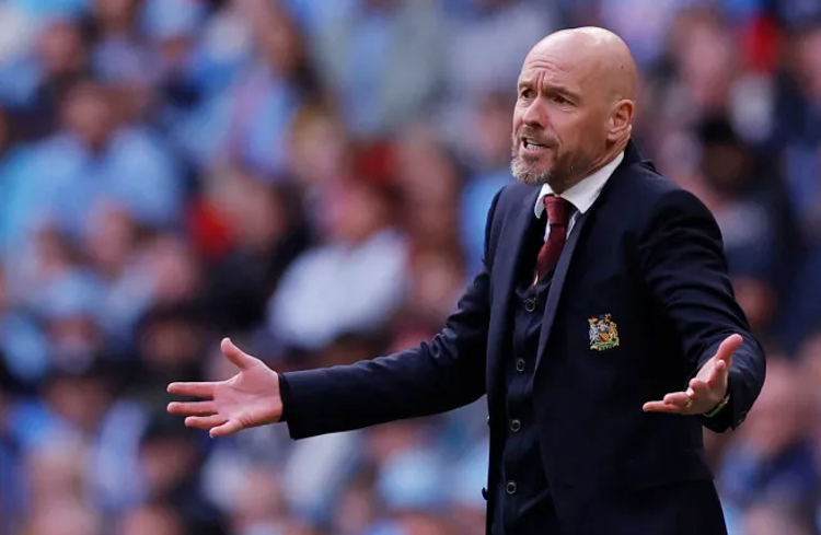 Pelatih Manchester United Erik Ten Hag. (Foto: Reuters)