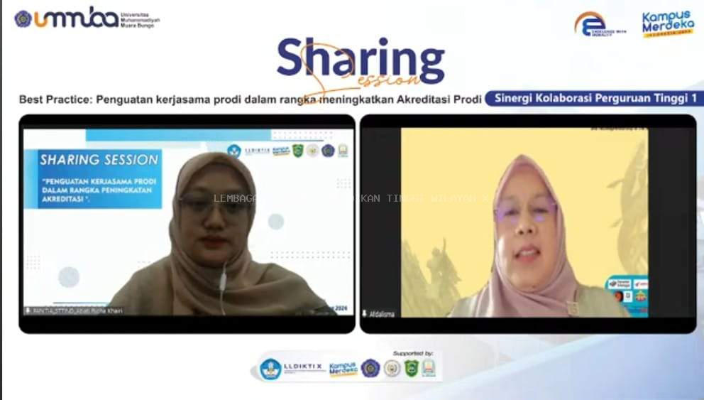 Sharing Session penguatan kinerja kerja sama PTS di lingkungan LLDIKTI Wilayah X