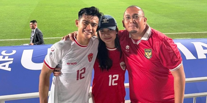 Pratama Arhan, Azizah Shalsa dan Andre Rosiade.