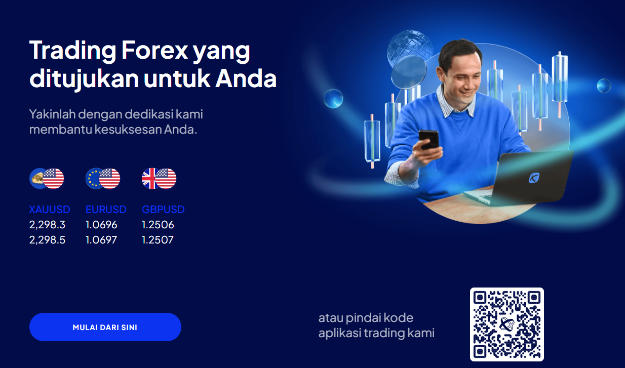 Tangkapan Layar website Trading Forex Octafx
