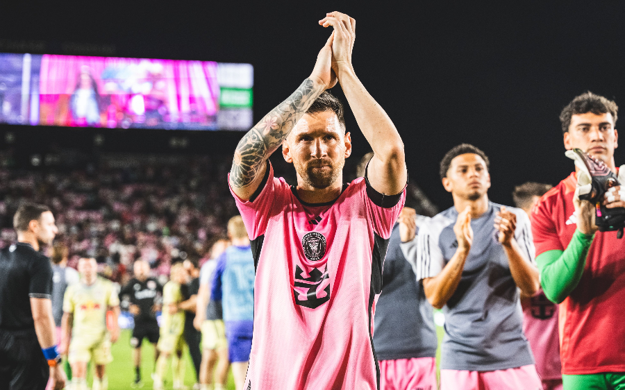 Lionel Messi memecahkan rekor MLS melalui lima assist dalam kemenangan 6-2 Inter Miami melawan New York Red Bulls. (Foto: X @InterMiamiCF)