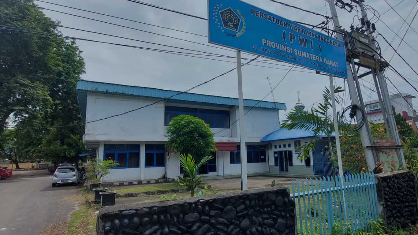 Kantor PWI Sumatera Barat. (DOK PWI SUMBAR)