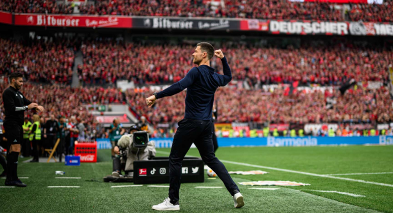 Di bawah kepemimpinan Xabi Alonso, Die Werkself belum terkalahkan dalam 51 pertandingan terakhir di seluruh kompetisi. (Foto: Bayer04)