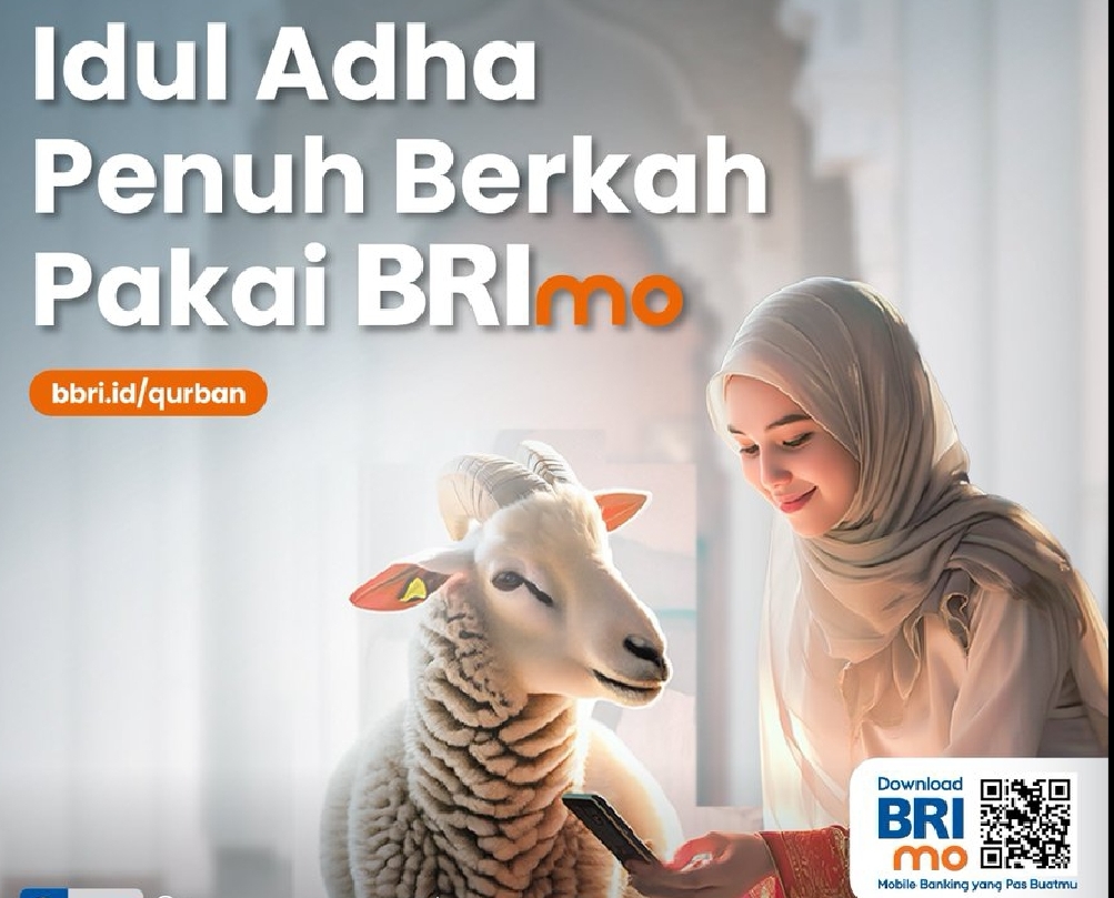 Layanan kurban bisa melalui BRImo. (Foto: BRI)