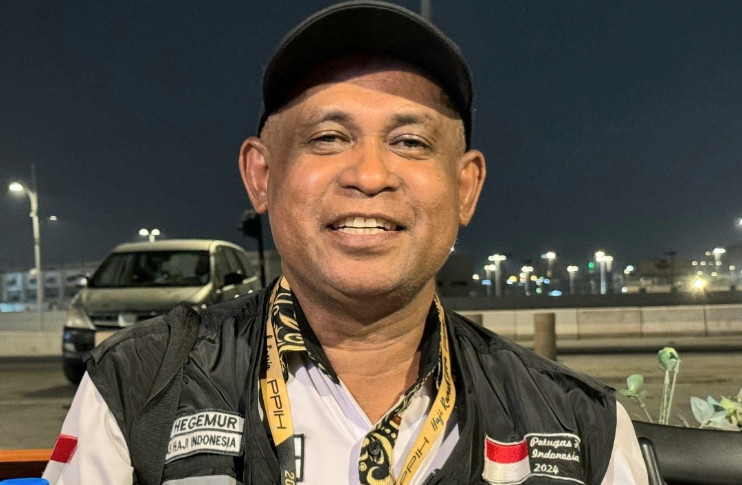 Kepala Seksi PPIH Bir Ali Aziz Hegemur di Madinah. (Foto: Humas Kemenag)