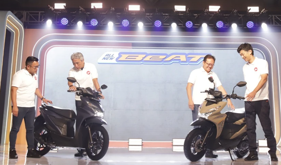 Astra Honda Motor (AHM) kembali meluncurkan All New Honda BeAT series, motor dengan sentuhan desain compact teranyar dan beragam fitur canggih yang disukai anak muda. (Foto: AHM)