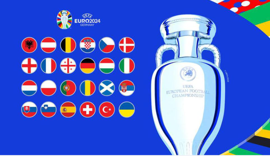 24 timnas telah mengonfirmasi daftar pemain untuk Euro 2024 yang berlangsung dari 14 Juni hingga 14 Juli. (Grafis: UEFA)