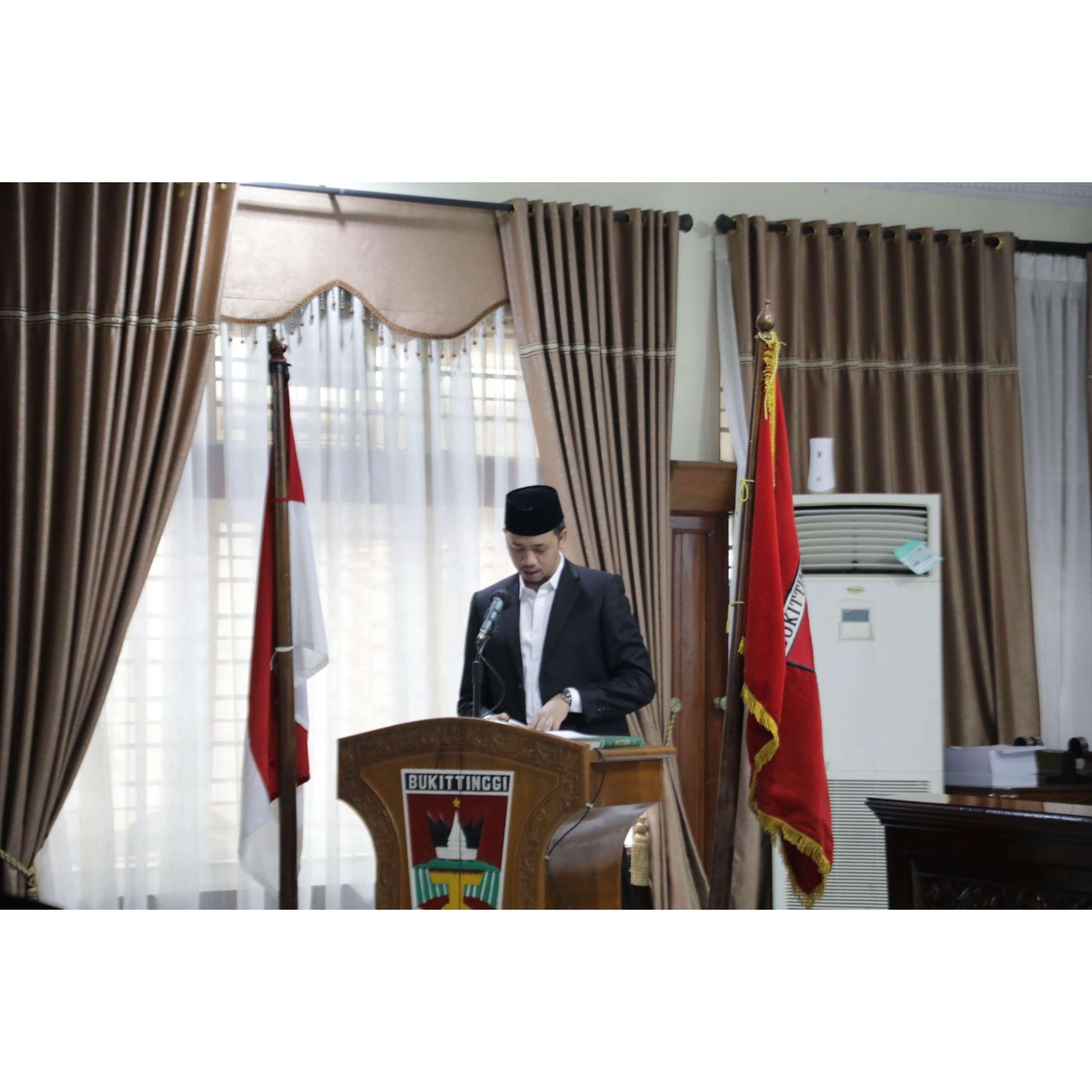 Wali Kota Bukittinggi, Erman Safar.(Rian/Padek)