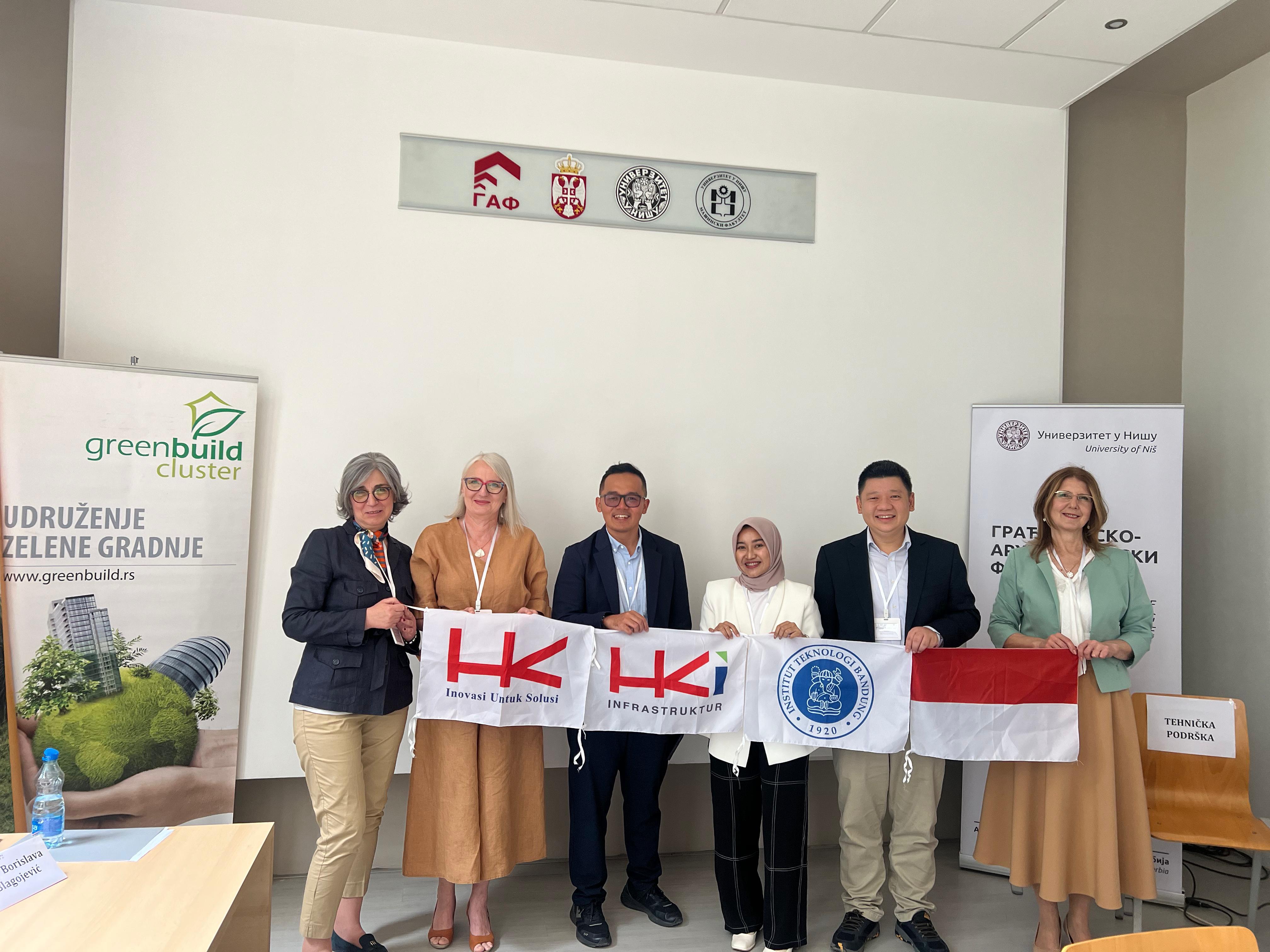 Kegiatan Konferensi Green Building 2024 di Faculty of Civil Engineering & Architecture, University of Nis Serbia yang diselenggarakan beberapa waktu lalu. (HKI FOR PADEK)