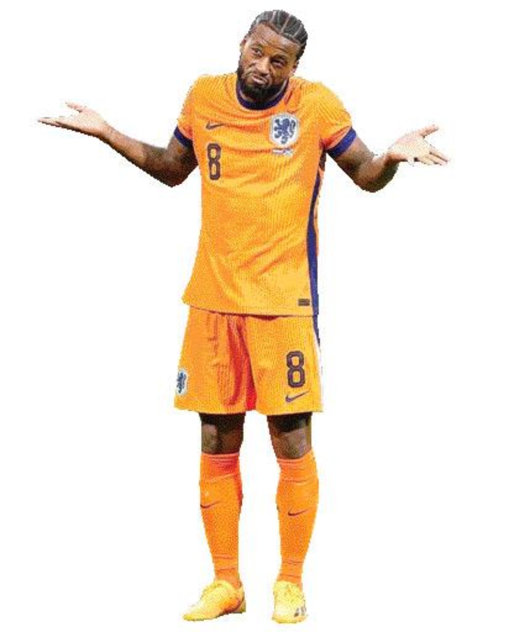 BERPENGALAMAN: Gelandang timnas Belanda yang sempat bermain di Paris Saint Germain dari tahun 2021 hingga 2023.(IG ONSORANJE)