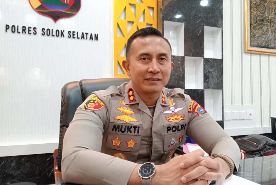Kapolres Solok Selatan AKBP Arief Mukti Surya Adhi Sabhara. (Foto: Ardi/Padek)