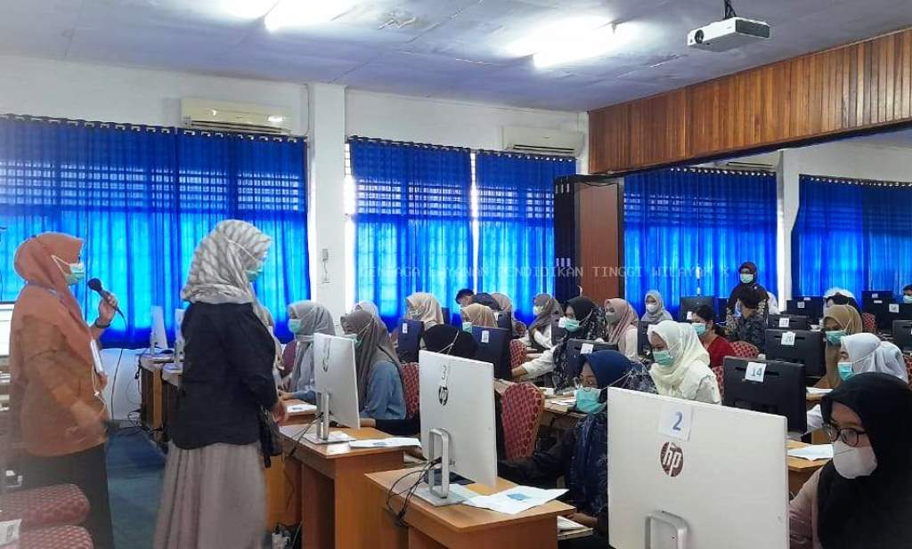 Ujian Kompetensi Bidang Kesehatan Universitas Mercubaktijaya Padang (Humas LLDIKTI X)