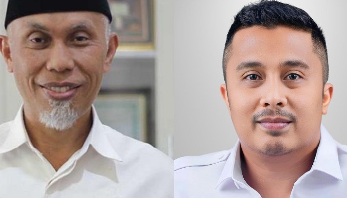 Mahyeldi dan Vasko, bakal calon Gubernur dan Wakil Gubernur Sumbar dari PKS dan Partai Gerindra.