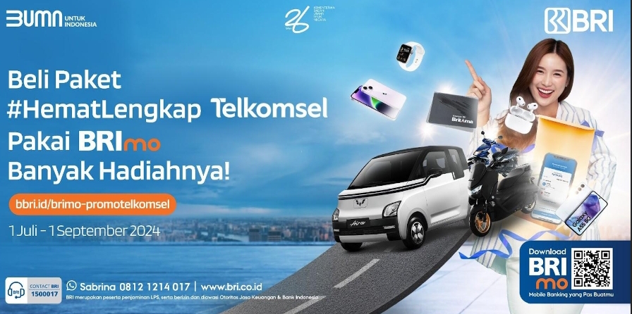 Kamu bisa mendapatkan satu unit mobil listrik hanya dengan melakukan top up pulsa atau paket data internet.