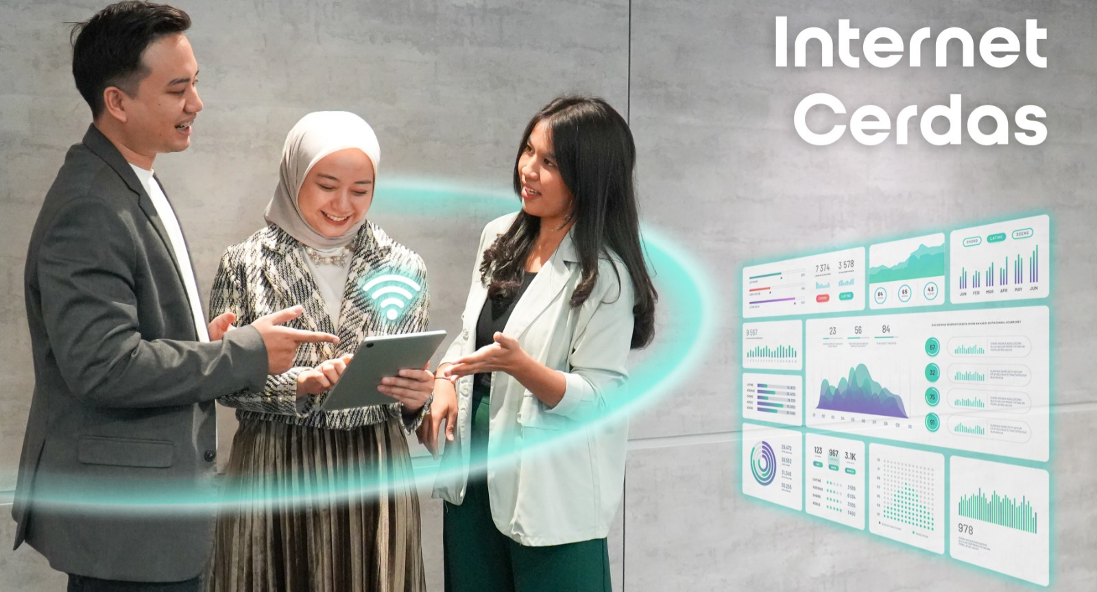 Ilustrasi indosat smart internet.