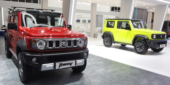 Suzuki Jimny 3-door dan 5-door turut memikat perhatian pengunjung GIIAS 2024, dengan nuansa alam dan petualangan.
