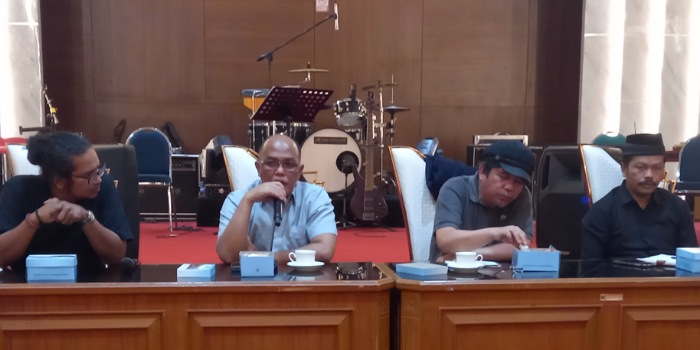 Supardi saat ekspose persiapan kegiatan SMK Expo 2024 yang akan digelar di Ngalau Indah, Kota Payakumbuh, 7-11 Agustus.