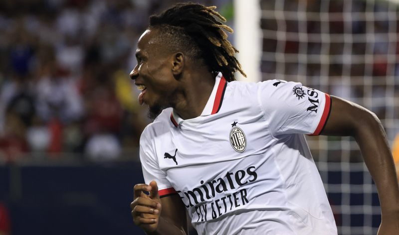 AC Milan mengalahkan Real Madrid dengan skor 1-0 lewat gol tunggal Chukwueze di laga pramusim di AS. (Foto: acmilan.com)