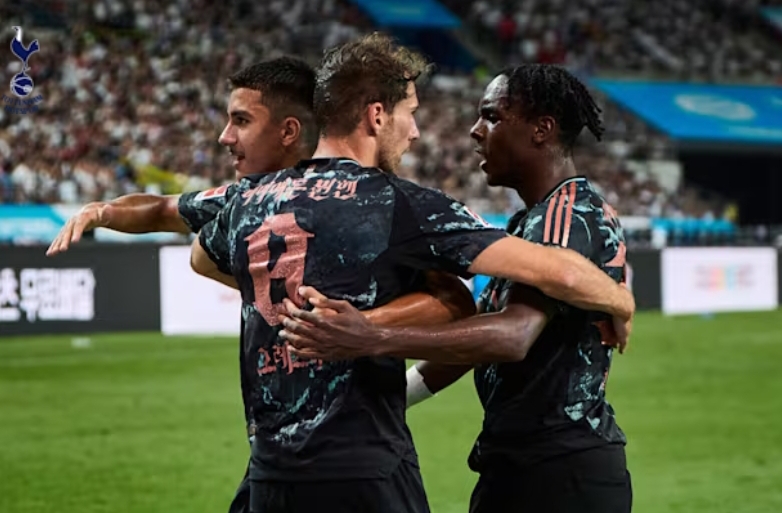Bayern Munich meraih kemenangan atas Tottenham Hotspur dengan skor 2-1 dalam pertandingan pramusim Coupang Play Series, di Seoul World Cup Stadium, Sabtu (3/8). (Foto: fcbayern.com)