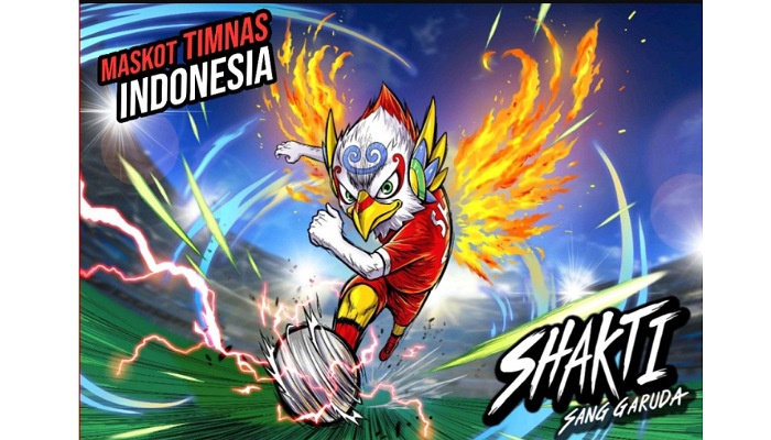Maskot Resmi Timnas Indonesia yaitu &ldquo;Shakti&rdquo; karya Is Yuniarto.